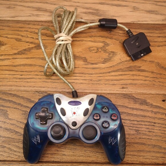 Intec Playstation 2 PS2 WWE Video Game Controller Untested - Picture 6 of 8